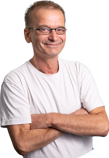 Mitarbeiter Tom Brockmann